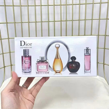 Dior perfume git set 4 piecesx7.5ml for women includes j’adore Dior, Dior poison, miss Dior etc gift idea